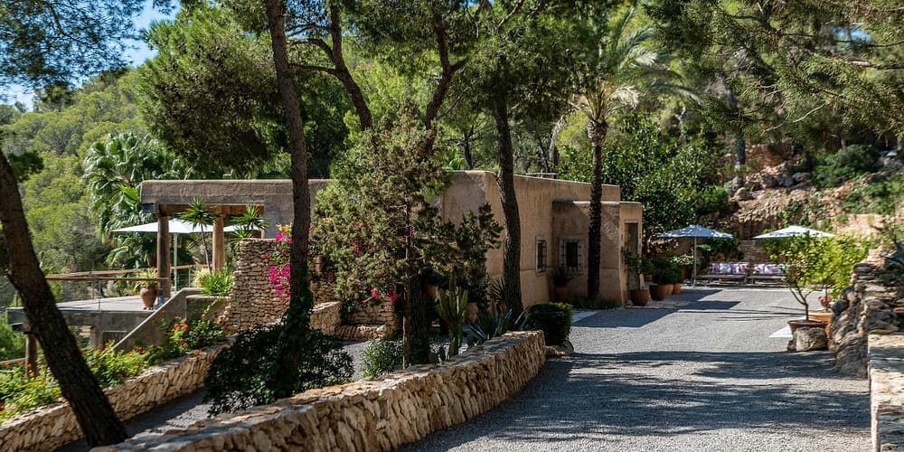 can-jacq-luxury-villa-ibiza-72-w1800-h950 luxury ibiza villa pathway and trees