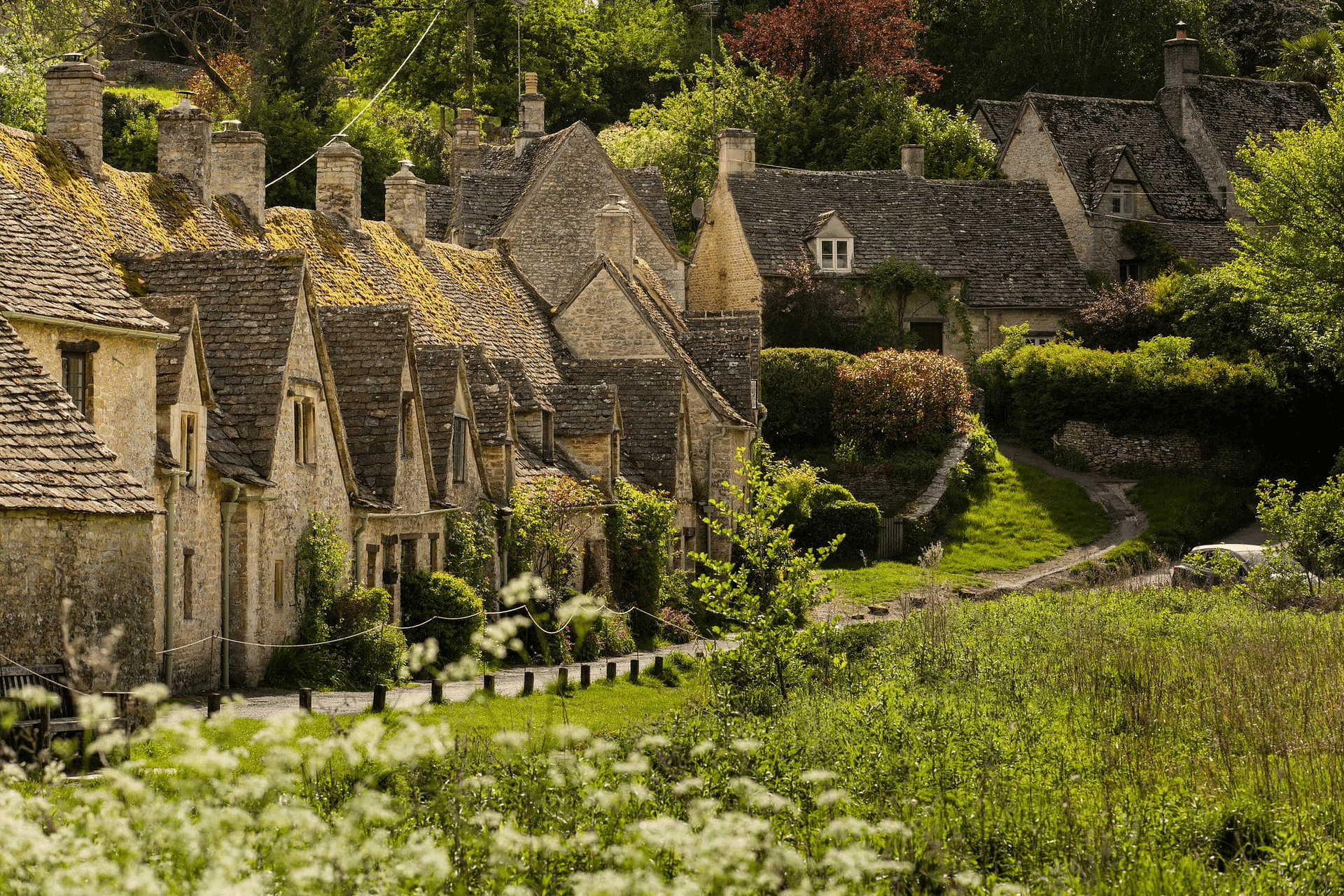 bibury trout farm, the cotswolds
